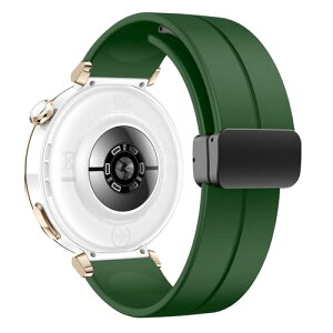 20mm �o���h Huawei Watch GT 3 Pro 43mm / Huawei Watch GT 3 / GT 2 42mm �����o���h �V���R�� �X�|�[�c �ւ��X�g���b�v �����x���g �_�炩�� ���C�t�� �����ȒP �j�����p (�_�[�N�O���[��) ��������