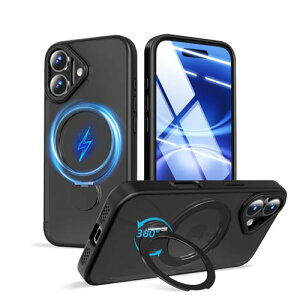 iPhone 16 P[X MagSafe CX[d ϋv Jo[ O X^h }Olbg X}zP[X [ c X}zJo[ Sʕی y }bgdグ  ubN 