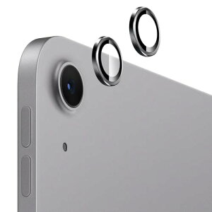 iPad Air 11 / 13 M3 第7世代 2025 / iPad Air 11 / 13 M2 第6世代 2024 カメラフィルム レンズ保護フィルム 強化ガラス 極薄 耐衝撃 高透過率 キズ防止 指紋防止 気泡防止 高透過率 貼り付け簡単 (ブラック)