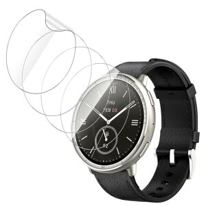 Amazfit Active 2 �t�B���� �ی�t�B���� �_�炩���C�A�[�� �w��h�~�����x ��U�h�~ ���˒ጸ [4���Z�b�g] ��������