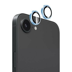 iPhone 16e �J�����t�B���� �����Y�ی�t�B���� �����K���X �ɔ� �ϏՌ� �����ߗ� �L�Y�h�~ �w��h�~ �C�A�h�~ �\��t���ȒP (�u���[) [2���Z�b�g] ��������