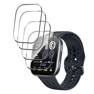 Amazfit Bip 6 tB tB PMMAfލ̗p _炩 Ռz Uh~ 3DSʕی w΍ ˒ጸ CA[ ߗ x [4Zbg] 