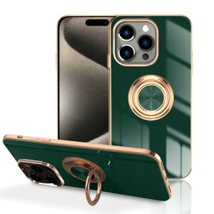 iPhone 15 Pro Max P[X Ot Jo[ TPU X^h ACtH15 Pro Max X}zP[X y ϏՌ  C菝h~ h~ ԍڃz_[ 360°] P[X iPhone 15 Pro Max (_[NO[) 