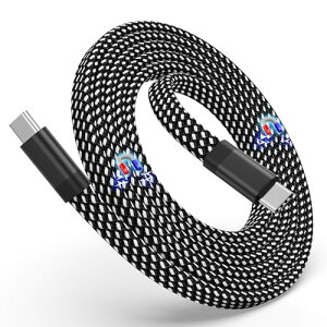 USB C P[u tbg `  [ ^Cvc P[u 60W PD type-cP[u 3A}[d usb-c&usb-c P[u ] iPhone15 / MacBookPro / Air / iPad / Samsung / XperiaGalaxy (1.5M-ubN) 