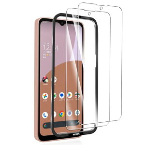 AQUOS wish 4 SH-52E ガラスフィルム AQUOS wish 4 強化ガラス 保護フィルム au AQUOS Wish 4 液晶保護フィルム 硬度9H 気泡ゼロ 飛散防止 衝撃吸収 指紋防止 簡単貼り付け 送料無料