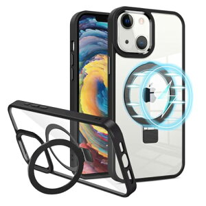 iPhone 14 Plus P[X Ot Jo[ NA MagSafe }OZ[t O X^h X^ȟ^P[X LbNX^h ^ y  wʃNA iPhone 14 Plusp X}zO Jo[ (iPhone 14 