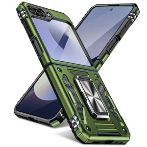 Galaxy Z Flip6 5G P[X Ot Ռz ϏՌ X^h@\ MNV[ [bg tbv6 P[X Sʕی 360°] 藎ɂ lC  gуJo[  