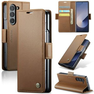 Galaxy Z Fold6 ケース SC-55E 手帳型 財布型 カードポケット付き 高級レザー ギャラクシーZ Fold6 用 衝撃吸収 スマホケース 全面保護 カード収納 スタンド機能 携帯カバー 磁気バックル付き ストラ