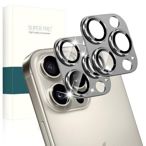 送料無料 iPhone 16 Pro / 16 Pro Max カメラ保護カバー カメラフィルム アルミ合金製 + AR高透過率 硬度9H 強化ガラス 精密設計 一体型 耐衝撃 キズ防止 防爆裂 気泡ゼロ 露出オーバー防止 アイフォ
