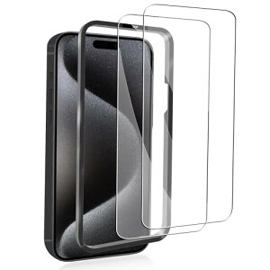 iPhone 16 Pro Max KXtB ȒP \t  tیtB Sʕی ϏՌ ɔ CA[ wh~ KCht[ [2Zbg] 