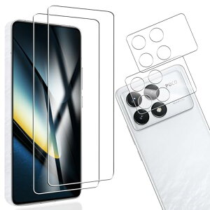 Xiaomi POCO F6 Pro KXtB 2 + Xiaomi POCO F6 Pro YیtB 2 Xiaomi POCO F6 Pro p̃tB tیtB Sʕی ϏՌ ɔ CA[ wh~[YیtB*2+K