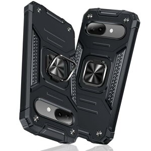 Google Pixel 9A P[X O Ռz ϏՌ TPU+PCop[ d\ SʕیJo[ h~ ԍڃz_[C菝h~ ~ y ^ sNZ9a pJo[ 6.3C` wh~ ϋv 