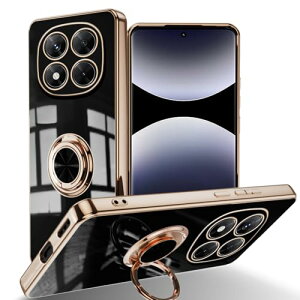 Xiaomi Redmi Note 14 Pro 5G P[X Ot Jo[ TPU X^h X}zP[X y ϏՌ  C菝h~ h~ ԍڃz_[ 360°] P[X VI~(Xiaomi) Redmi Note 14 Pro 5G p (ubN) 