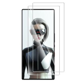 REDMAGIC 9S Pro ガラスフィルム REDMAGIC 9 Pro フィルム REDMAGIC 9S Pro / REDMAGIC 9 Pro 液晶保護フィルム 硬度9H 気泡ゼロ 飛散防止 衝撃吸収 指紋防止 簡単貼り付け [2枚セット] 送料無料