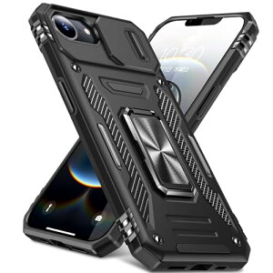 iPhone 16e �P�[�X �����O�t�� �Ռ��z�� �ϏՌ� �X�^���h�@�\ �A�C�t�H�� 16e �p�P�[�X �S�ʕی� 360°��] ���藎���ɂ��� �l�C ������� �g�уJ�o�[ �� ��������