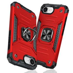 iPhone 16e �P�[�X �����O �Ռ��z�� �ϏՌ� TPU+PC�o���p�[ ��d�\�� �S�ʕی�J�o�[ ����h�~ �ԍڃz���_�[�C�菝�h�~ ����~�� �y�� ���^ �A�C�t�H��16e �p�J�o�[ 6.1�C���` �w��h�~ �ϋv ������