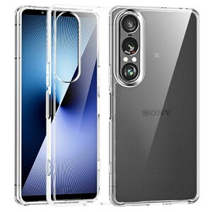 Xperia 1 VII P[X NA SO-51F SOG15 ϏՌ TPU+PC ΂݂Ȃ Yی Xgbvz[t GNXyA1 VII pJo[ 