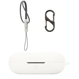 SOUNDPEATS Breezy �P�[�X �ی�J�o�[ ���C�����X�C���z�� �V���R�� �J�o�[ (�J���r�i+�X�g���b�v�t��) �]�|�h�~ �����~���h�~ �Ռ��h�~ �����\�[�d�\ �h�� �h�o (�z���C�g)