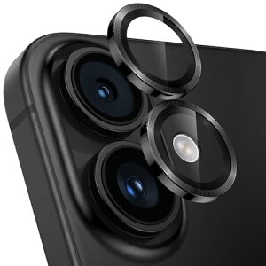 iPhone16 / 16 Plus �����Y�J�o�[ �J�����ی� 9H�����K���X �A���~���� �A�C�t�H��16 / 16plus �J�����t�B���� �ϏՌ� �I�o�I�[�o�[�h�~ ������� �������ߗ� iPhone16 / iPhone16�v���X �J�����J�o�[ �v��