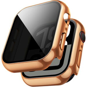 Apple Watch 10 46mm �P�[�X ���^ �`�����h�~ �^�b�`�����x �ϏՌ� �v���C�o�V�[�ی� �S�ʕی� �y�� �A�b�v���E�I�b�`10 �h�� �w��h�~ ���h�~ apple watch10 �J�o�[ 46mm ��p ���[�Y�S�[���h (2������)