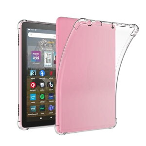 Fire HD 8 / Fire HD 8 Plus 2024 / 2022 �P�[�X Fire HD 8 ��12���� 8�C���` �ی�J�o�[ �N���A �\�t�g �V���R�� TPU (�N���A)