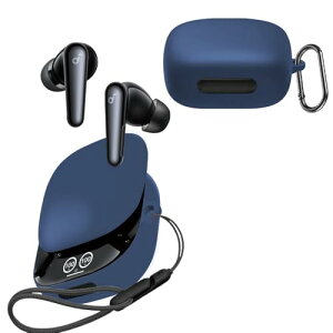 Anker Soundcore Liberty 4 Pro �P�[�X �V���R���f�ސ� ���C�����X �C���[�z�� �V���R�����[�P�[�X �֗� ���s �y�� �S�ʕی�J�o�[ �L�Y�h�~ �h�o �h�k �y�ʏ��^ �ی�P�[�X �����h�~ �j�����p ���[ 