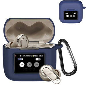 JBL TOUR PRO 3 �P�[�X �V���R�� �S�ʕی� �����h�~ �L�Y�h�~ �ϏՌ� �����[�d�\ �y�ʏ��^ �J���r�i�t�� (�u���[)