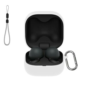 SONY �\�j�[ LinkBuds open WF-L910 �P�[�X �J�o�[ ���C�����X �C���[�z�� �ی�J�o�[ �V���R���ی�P�[�X �N���[�j���O�L�b�g�ƃL�[�`�F�[���t�� �[�d�P�[�X�J�o�[ ��LED���C�g �ϏՌ� �����h�~ 