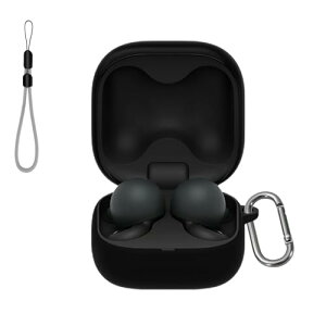 SONY �\�j�[ LinkBuds open WF-L910 �P�[�X �J�o�[ ���C�����X �C���[�z�� �ی�J�o�[ �V���R���ی�P�[�X �N���[�j���O�L�b�g�ƃL�[�`�F�[���t�� �[�d�P�[�X�J�o�[ ��LED���C�g �ϏՌ� �����h�~ 