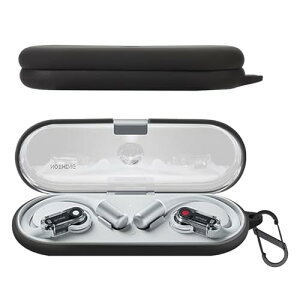 �C���z���P�[�X Nothing Ear (open) �J�o�[ �V���R���f�� �L�Y�h�~ �ϏՌ� �J���r�i�t�� �y�� �_�炩�� �����h�~ �����[�d�\ nothing ear open �ی�J�o�[ (�u���b�N)