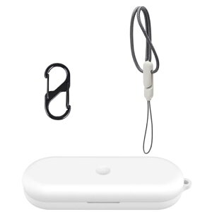 Nothing Ear (Open) �P�[�X �ی�J�o�[ ���C�����X�C���z�� �V���R�� �J�o�[ (�J���r�i+�X�g���b�v�t��) �]�|�h�~ �����~���h�~ �Ռ��h�~ �����\�[�d�\ �h�� �h�o (�z���C�g)