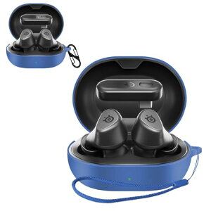 SteelSeries Arctis GameBuds �P�[�X �X�g���b�v �����h�~ �����h�~ �y�� �L�Y�h�~ �h�o �����ɂ��� �\�t�g �V���v�� �X�|�[�c �A�N�e�B�u �f�U�C�� �Ռ� �z�� �X���� �\�t�g �P�[�X�J�o�[ �����h�~