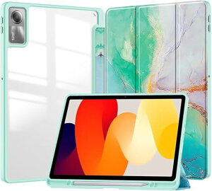 Xiaomi Mi Pad 6 / Pad 6 Pro �P�[�X ���� Xiaomi Pad 6 �P�[�X �N���A �y���z���_�[�t�� �O�܃X�^���h �I�[�g�X���[�v�@�\ ������� �蒠�^ �y�� ���^ �V���I�~�p�b�h6 / 6 Pro��p�ی�J�o�[ �ϏՌ� �S
