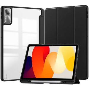 Redmi Pad SE 11 �P�[�X ���� �V���I�~ ���b�h�~�p�b�h SE 11�C���`�p�ی�P�[�X �N���A �y���z���_�[�t�� �O�܃X�^���h �I�[�g�X���[�v�@�\ ������� �蒠�^ �y�� ���^ redmi pad se �J�o�[ �ϏՌ� 
