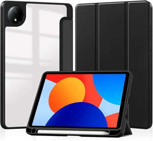 Redmi Pad SE 8.7 �P�[�X ���� �V���I�~ ���b�h�~�p�b�h SE 8.7�C���`�p�ی�P�[�X �N���A �y���z���_�[�t�� �O�܃X�^���h �I�[�g�X���[�v�@�\ ������� �蒠�^ �y�� ���^ redmi pad se 8.7�J�o�[ ��