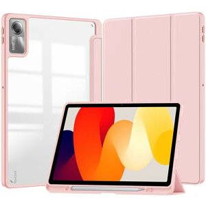 Xiaomi Poco Pad / Redmi Pad Pro �P�[�X ���� POCO Pad 12.1�C���` �ی�P�[�X �N���A �y���z���_�[�t�� �O�܃X�^���h �I�[�g�X���[�v�@�\ ������� �蒠�^ �y�� ���^ �ϏՌ� �V���I�~ Xiaomi Poco Pad / Redmi