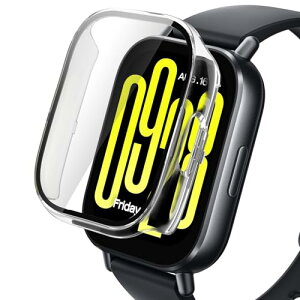 Xiaomi Redmi Watch 5 Active �P�[�X �ی�J�o�[ �X�}�[�g�E�H�b�`�P�[�X �����K���X ��̌^ �ϏՌ� PC�f�� �����^ �J�o�[ ���h�~ �������� �ϏՌ� �S�ʕی� �E���ȒP �y�� Xiaomi Redmi Watch 5 Active �N���A
