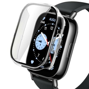 Xiaomi Redmi Watch 5 Lite �P�[�X �ی�J�o�[ �X�}�[�g�E�H�b�`�P�[�X �����K���X ��̌^ �ϏՌ� PC�f�� �����^ �J�o�[ ���h�~ �������� �ϏՌ� �S�ʕی� �E���ȒP �y�� Xiaomi Redmi Watch 5 Lite �N���A