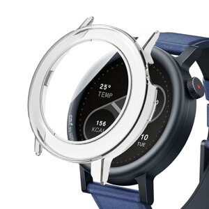 CMF by Nothing Watch Pro 2 �P�[�X �ی�J�o�[ PC�f�� �S�ʕی� �ϏՌ� �����K���X �����ߗ� �L�Y�h�~ �w��h�~ �y�� �����ȒP CMF by Nothing Watch Pro 2 �ی�P�[�X (����)