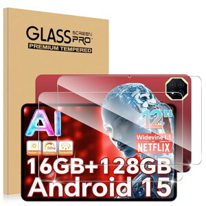 TECLAST T60 Plus / T60AI / ODEA A12 / OSCAL Pad 100 / Blackview Mega2 / DOOGEE T36 / Callsky T12S �t�B���� �����K���X �ی�t�B���� �w��h�~ 9H�d�x Teclast T60 Plus / T60AI / ODEA A12 �^�u���b�g 12�C���` �t�B���� �Ռ���