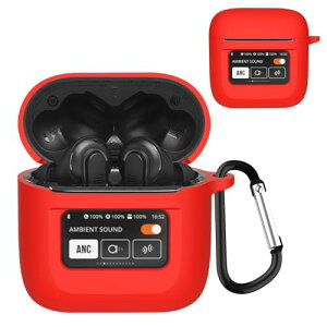 JBL TOUR PRO 3 �P�[�X TOUR PRO 3 �J�o�[ �����h�~ �L�Y�h�~ �V���R���P�[�X LED���C�g�������� �����[�d�\ �S�ʕی� �J���r�i�t�� (���b�h)
