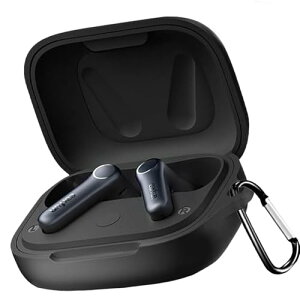 Earfun Air pro 4 �P�[�X �G�A�v��4 �V���R�� �S�ʕی� �ϏՌ� �w��h�~ �h�k �h�o ���� / �����h�~ �J���h�o�J�o�[ �J���r�i�t�� (�u���b�N)