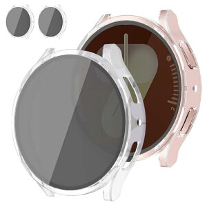 Galaxy Watch 5 / 4 / FE 40mm �J�o�[ �̂������h�~ �ی�P�[�X �����K���X ��̌^ �ϏՌ� �^�b�`���x���ǂ� �����ߗ� �w��h�~ ���h�~ �����x