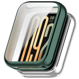 Xiaomi Smart Band 9 Pro �P�[�X �V���I�~ �X�}�[�g�o���h9 Pro �\�t�g�P�[�X �S�ʕی� �ϏՌ� �_�炩�� ���b�L �E���ȒP TPU �E�I�b�` �ی�P�[�X �����^ �J�o�[ Xiaomi Mi Band9 Pro �o���p�[ (��)
