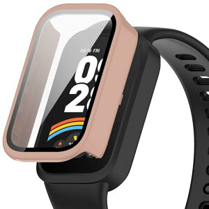 Xiaomi Smart Band 9 Active �P�[�X �V���I�~ �X�}�[�g�o���h9 Active �P�[�X+�K���X�t�C���� PC+�K���X �����x ��̌^�J�o�[ �S�ʕی� �ϏՌ� �E���ȒP PC �E�I�b�` �ی�P�[�X �����^ ���b�L �J�o�[ Xiao