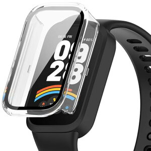 Xiaomi Smart Band 9 Active �P�[�X �V���I�~ �X�}�[�g�o���h9 Active �P�[�X+�K���X�t�C���� PC+�K���X �����x ��̌^�J�o�[ �S�ʕی� �ϏՌ� �E���ȒP PC �E�I�b�` �ی�P�[�X �����^ �����ߗ� �J�o�[ X