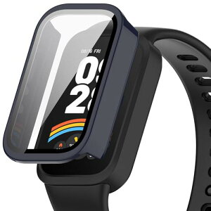 Xiaomi Smart Band 9 Active �P�[�X �V���I�~ �X�}�[�g�o���h9 Active �P�[�X+�K���X�t�C���� PC+�K���X �����x ��̌^�J�o�[ �S�ʕی� �ϏՌ� �E���ȒP PC �E�I�b�` �ی�P�[�X �����^ ���b�L �J�o�[ Xiao