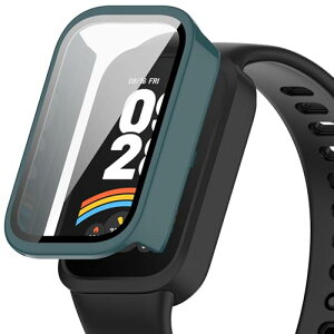 Xiaomi Smart Band 9 Active �P�[�X �V���I�~ �X�}�[�g�o���h9 Active �P�[�X+�K���X�t�C���� PC+�K���X �����x ��̌^�J�o�[ �S�ʕی� �ϏՌ� �E���ȒP PC �E�I�b�` �ی�P�[�X �����^ ���b�L �J�o�[ Xiao