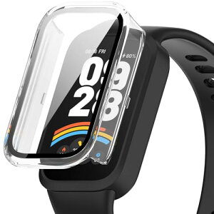 Xiaomi Smart Band 9 Active / Xiaomi Redmi Smart Band 3�Ή� �P�[�X �ی�J�o�[ �X�}�[�g�E�H�b�`�P�[�X �����K���X ��̌^ �ϏՌ� PC�f�� �����^ �J�o�[ ���h�~ �������� �ϏՌ� �S�ʕی� �E���ȒP �y�� Xiao