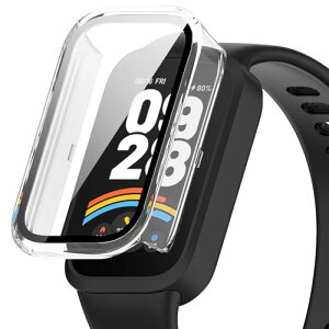 Xiaomi Smart Band 9 Active �P�[�X �ی�J�o�[ smart band 9 active �J�o�[ PC�f�� �S�ʕی� �ϏՌ� �����K���X xiaomi smart band 9 active �P�[�X �����ߗ� �L�Y�h�~ �w��h�~ �y�� �����ȒP Xiaomi Smart Band 9 Active 